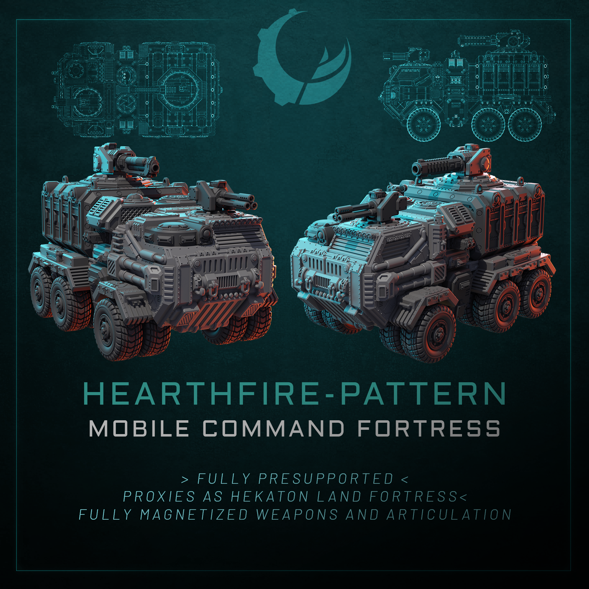 Hearthfire-Pattern Mobile Command Fortress